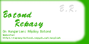 botond repasy business card